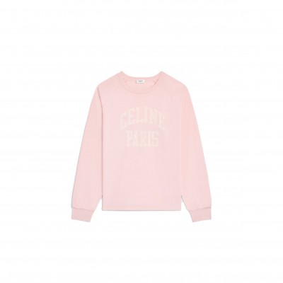 CELINE LONG SLEEVED T-SHIRT IN COTTON JERSEY RX0CC507Z.GDJ0